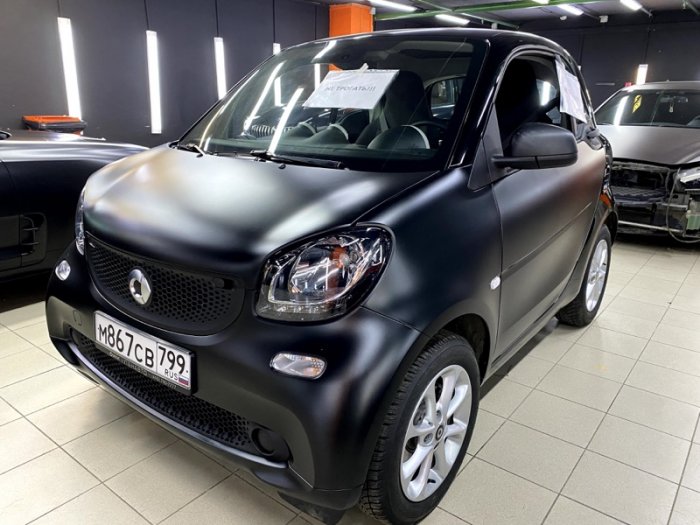 Смарт черный матовый Текврап и керамика на пленку