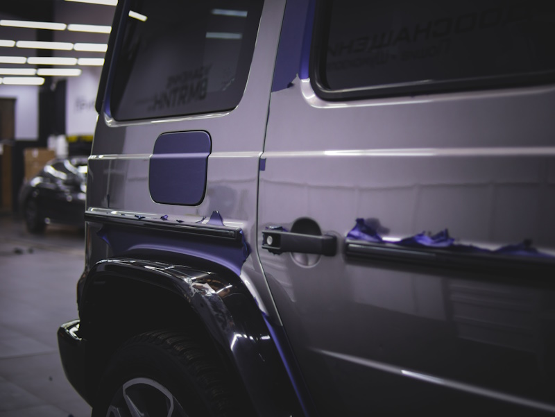 Снятие пленки с авто