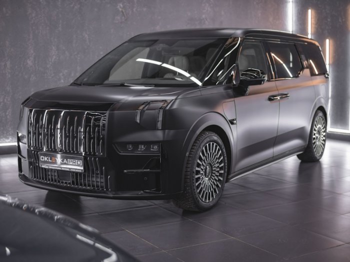 Zeekr 009 антигравийная защита, бронь лобового стекла, защита салона, антихром