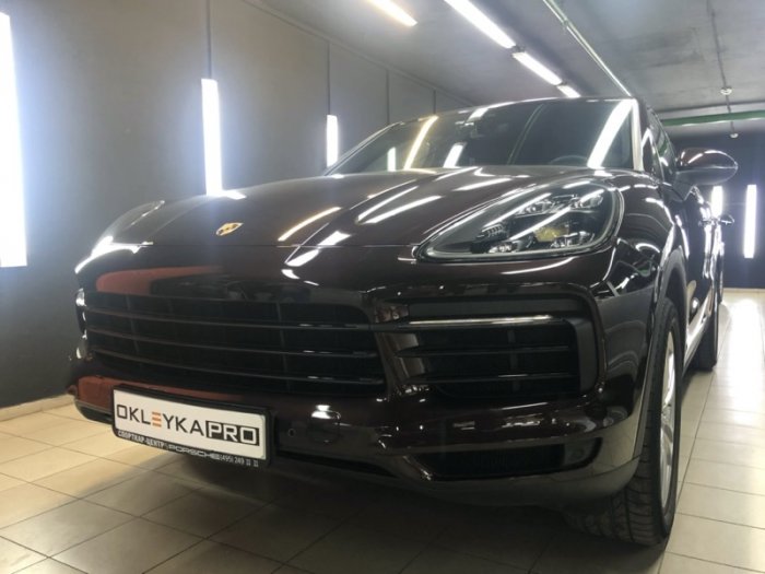 Порше Кайен полиуретан антигравийная