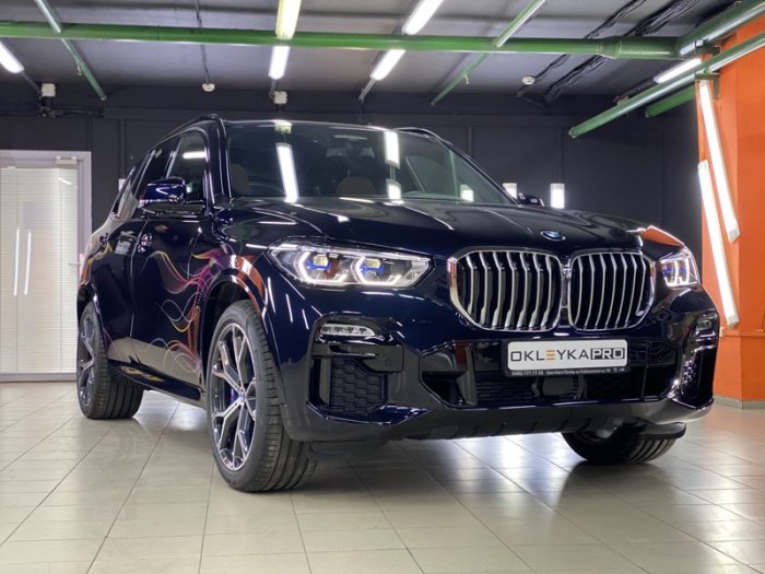 БМВ Икс 6 винилография «Волны», антигравийная и керамика