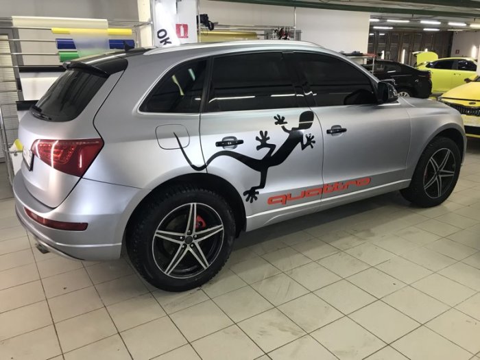 Ауди Ку 5 стайлинг и винилография