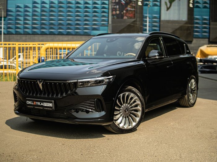 Воя Фри оклейка зон риска, полировка и керамика, бронь лобового стекла