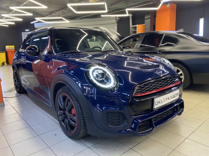 Мини Купер антигравийная защита передней части