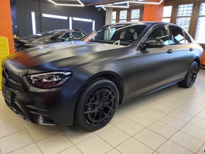 Мерседес ЦЛА антигравийная пленка, защита фар и керамика