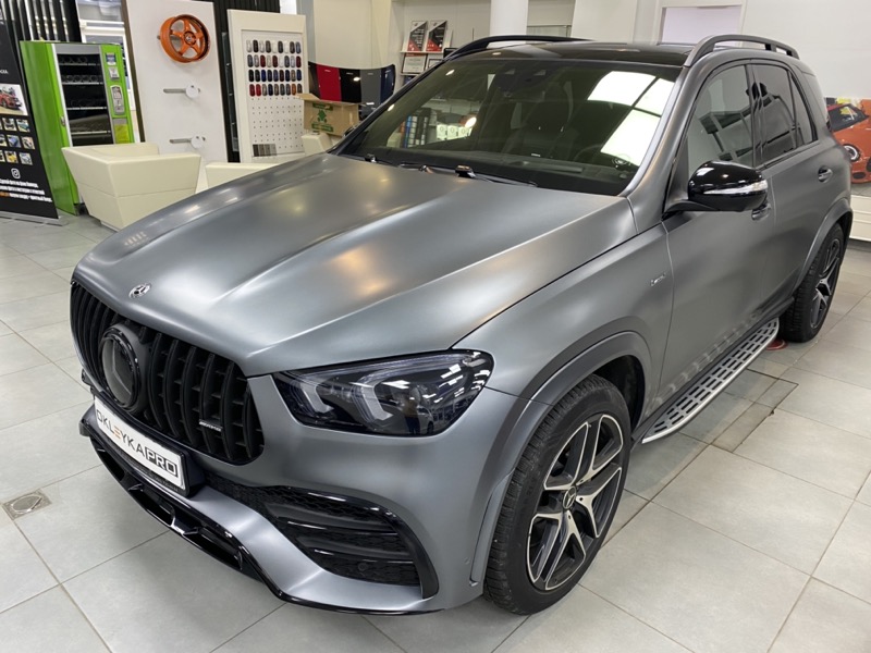 Антигравийная защита автомобиля Mercedes GLE