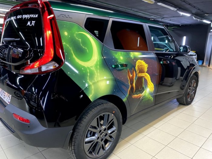 Киа Соул винилография Маленький принц