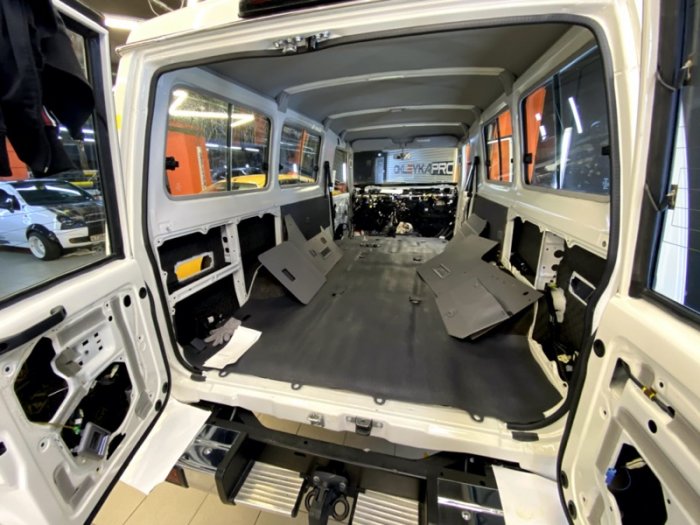 Тойота Ленд Крузер шумоизоляция