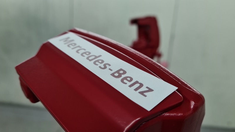 Покраска и трафарет на суппорта автомобиля