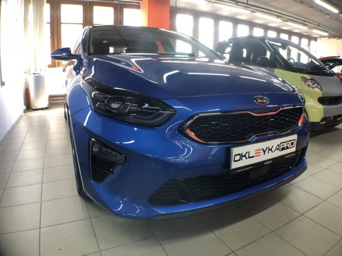 Киа Сид синий Стек