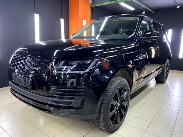 Ренж Ровер Эвок антихром, защита фар и керамика