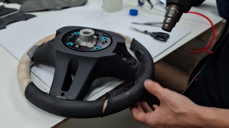 Перетяжка руля в Москве