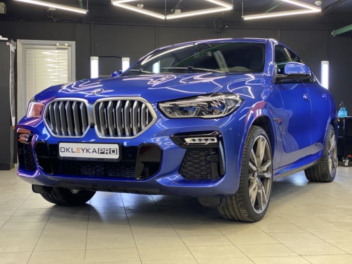 БМВ Икс 6 антигравийная, детейлинг шин, керамика