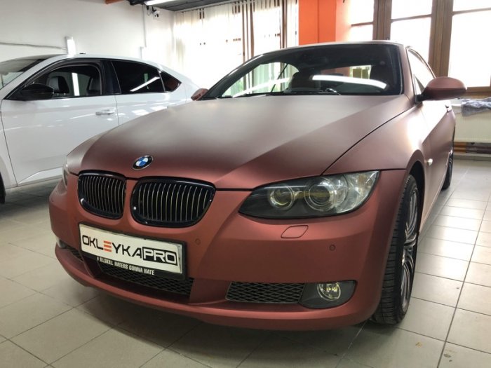 БМВ 3 частичная оклейка