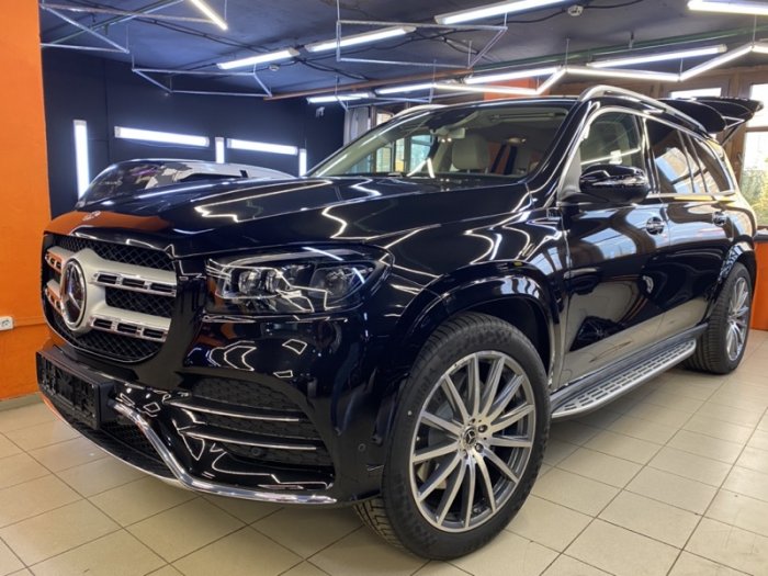 Мерседес ГЛС антигравийная переда, керамика и антидождь