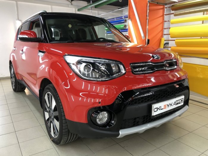 Киа Соул Нексис антигравийная защита