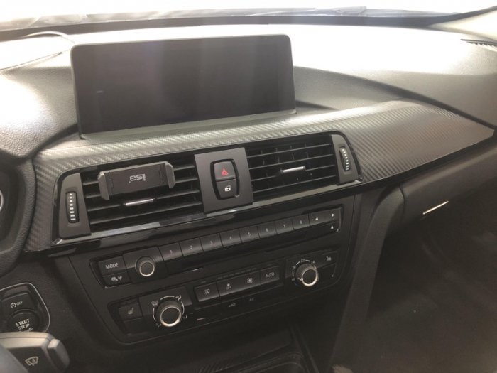 Элементы салона БМВ 3 в карбон