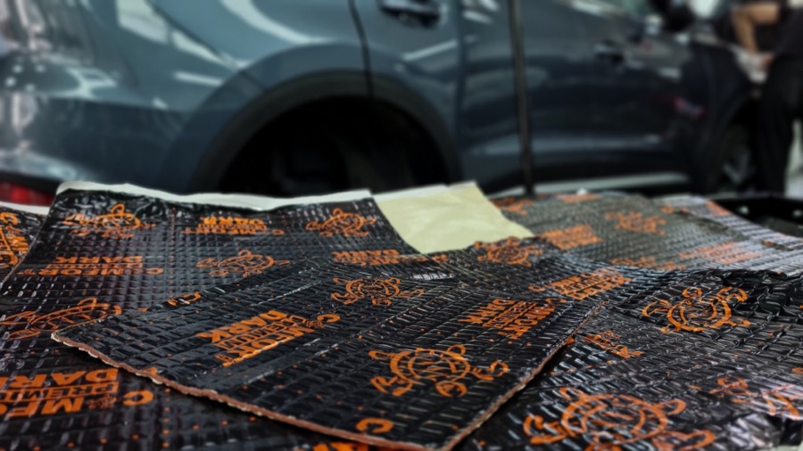 Шумо и вибро изоляция машины в Москве