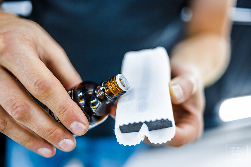 Процесс нанесения керамики на кузов авто