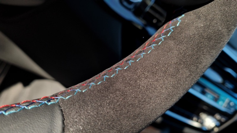 Алькантара на руль авто переделать