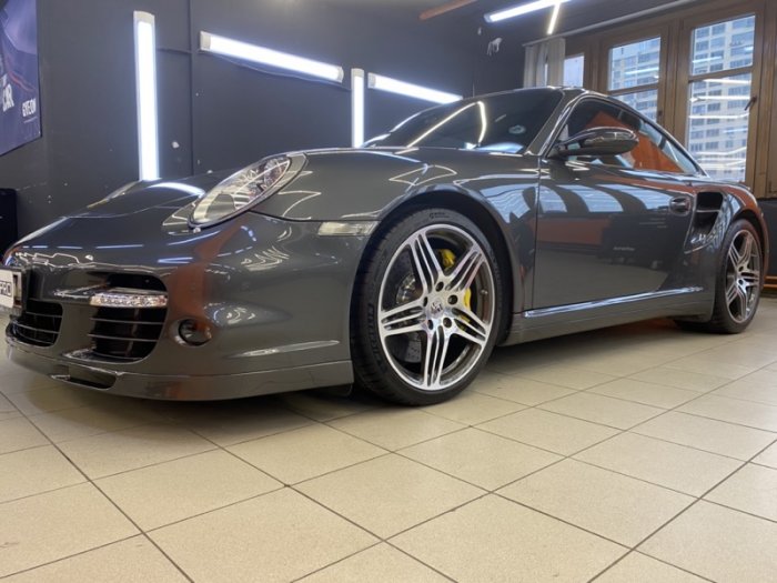 Порше 911 детейлинг и антигравийная