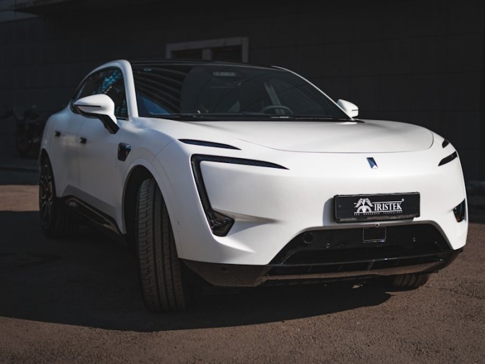 Avatr 11 оклейка в матовый полиуретан, детейлинг салона