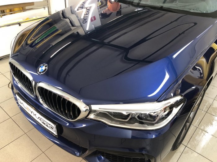 БМВ 5 антигравийная защита зон риска