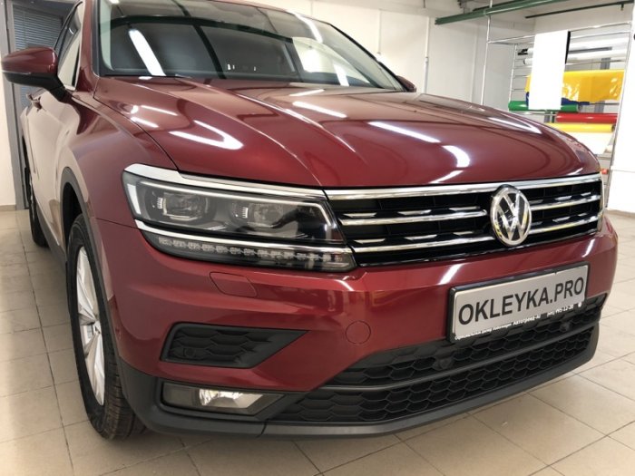 Антигравийная защита Тигуан