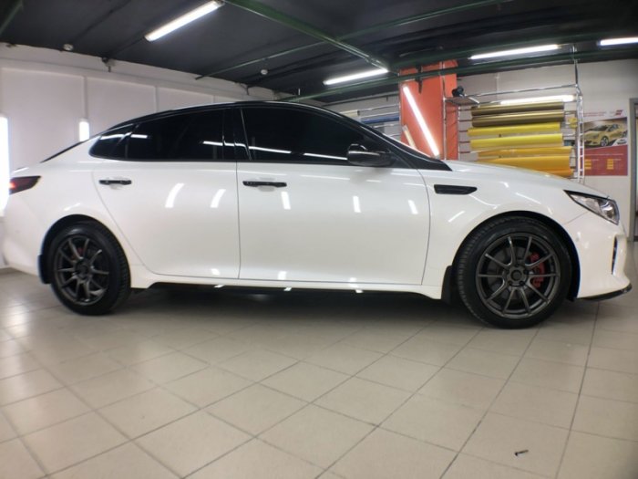 КИА Оптима стайлинг и антихром