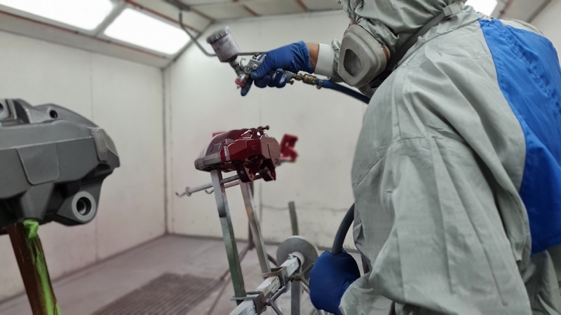 Покраска суппортов порошковой краской в Оклейка ПРО