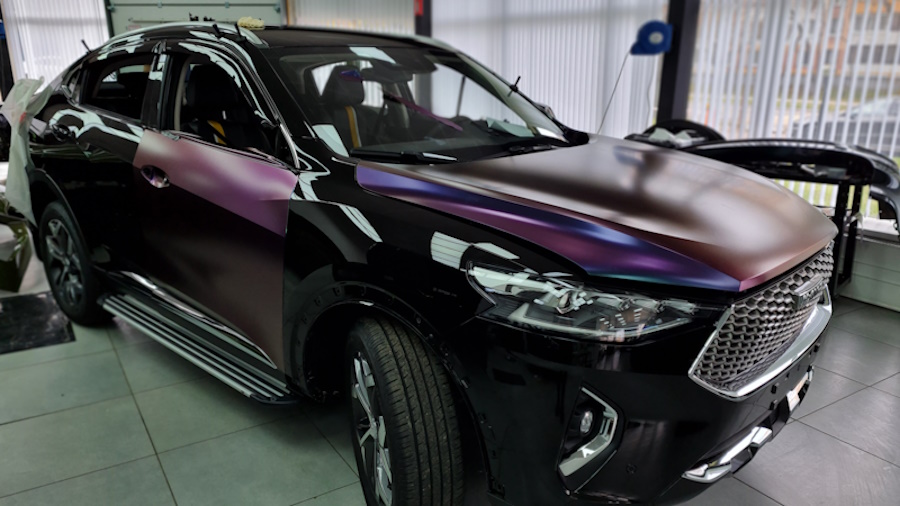 Авто в хамелеон цвет Авто в хамелеон цвет