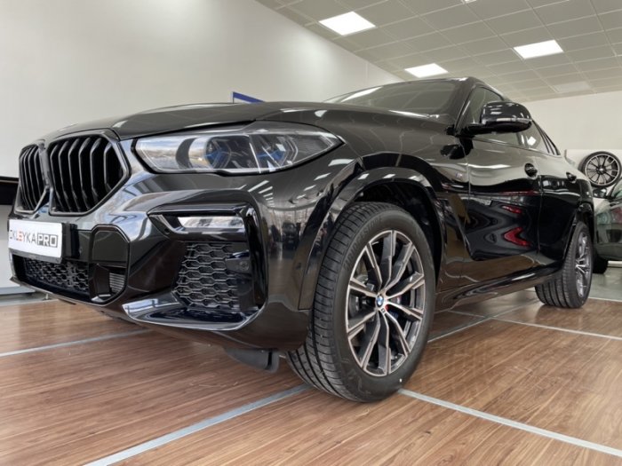 БМВ Икс 6 антигравийная глянцевая, антихром, тонировка