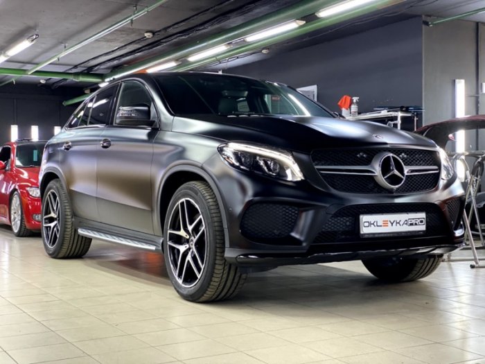 Мерседес ГЛС антигравийная полиуретановая матовая
