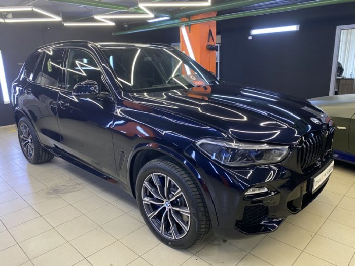 БМВ Икс 5 антигравийная защита кузова