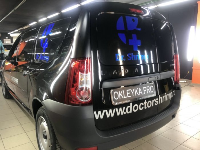 Ларгус брендирование «Шримп»