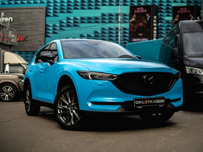 Mazda CX-5 оклейка в виниловую пленку IRISTEK