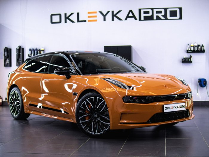 Зикр 001 полировка, оклейка зон риска и бронирование лобового стекла