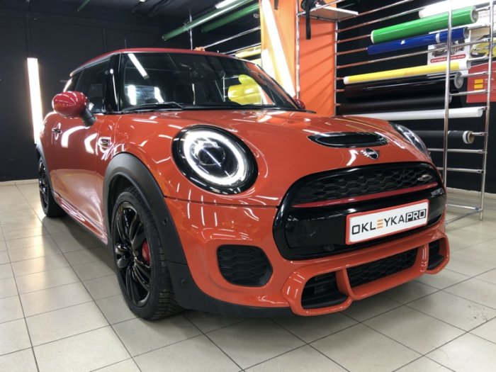 Мини Купер антигравийная и антихром