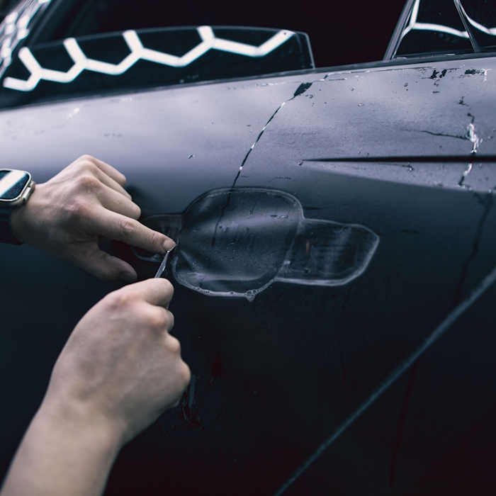 Оклейка авто пленкой Оклейка авто пленкой