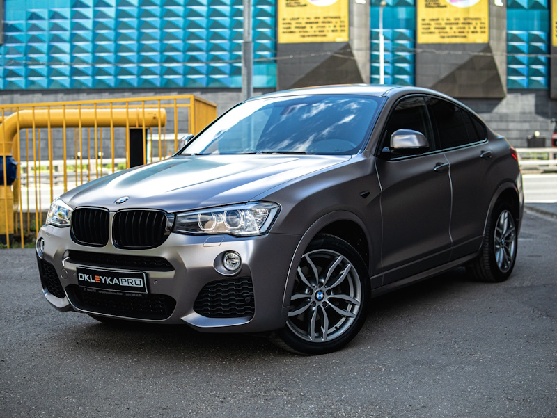 Стайлинг и смена цвета на БМВ Х4 Стайлинг и смена цвета на БМВ Х4