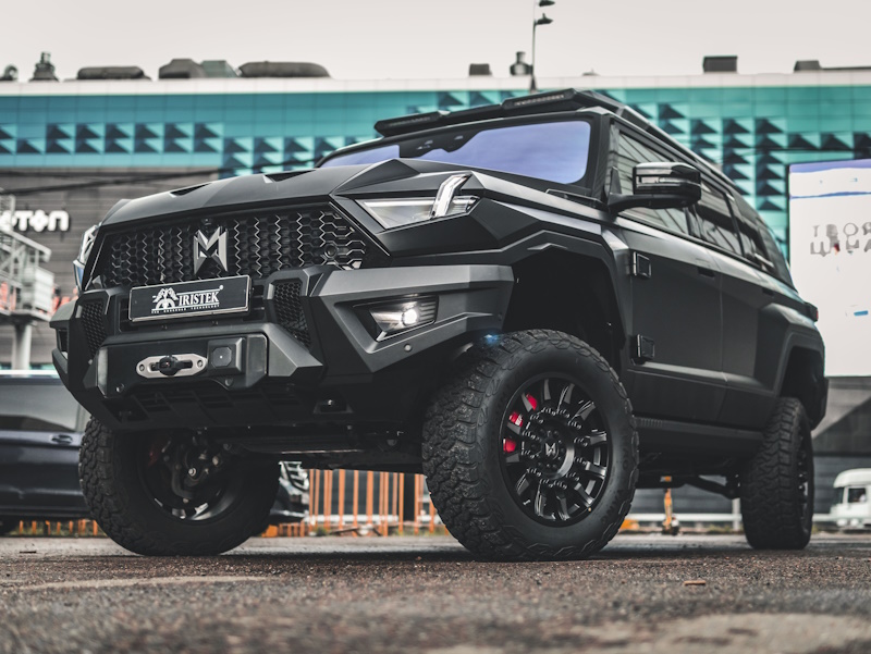 Оклейка M-HERO в матовую пленку