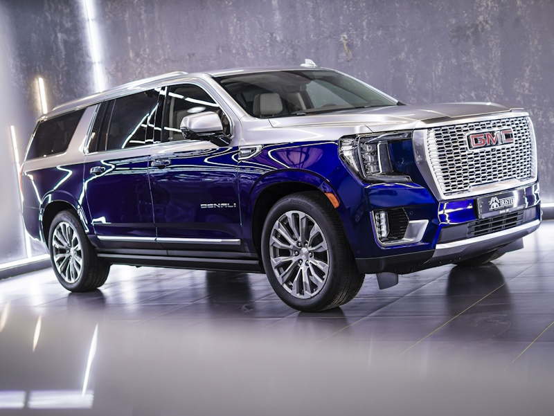 Цветная оклейка GMC