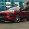 Porsche Macan оклейка в красную виниловую пленку IRISTEK