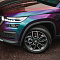 Skoda Kodiaq оклейка в цветной винил от IRISTEK