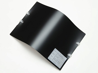 Полиуретановая пленка PPF Colors Satin Midnight Black (полуночно-черный сатин), матовая, UC1190, 1,52×15 м