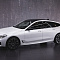 BMW 6 Series оклейка в белый матовый хром