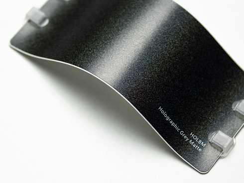 Виниловая плёнка Holographic Grey Matte (голографический серый), матовая, HOL8M, 1,52×17,5 м