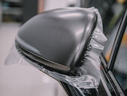 Оклейка зеркала авто своими руками