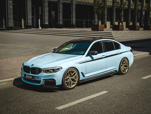 Полиуретановая пленка PPF Blue glacier (голубой ледник), глянцевая, UC1061, 1,52×15 м