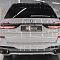 BMW X7 оклейка цветной полиуретановой пленкой IRISTEK UC1283, антихром, бронь стекла